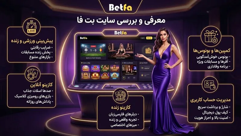 بررسی کلی سایت شرط بندی بت فا